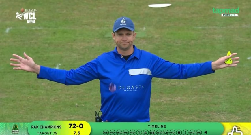 Australian Bowler Hastings Struggles with Record 13 Wides in One Over Against Pakistan in Legends Champions League