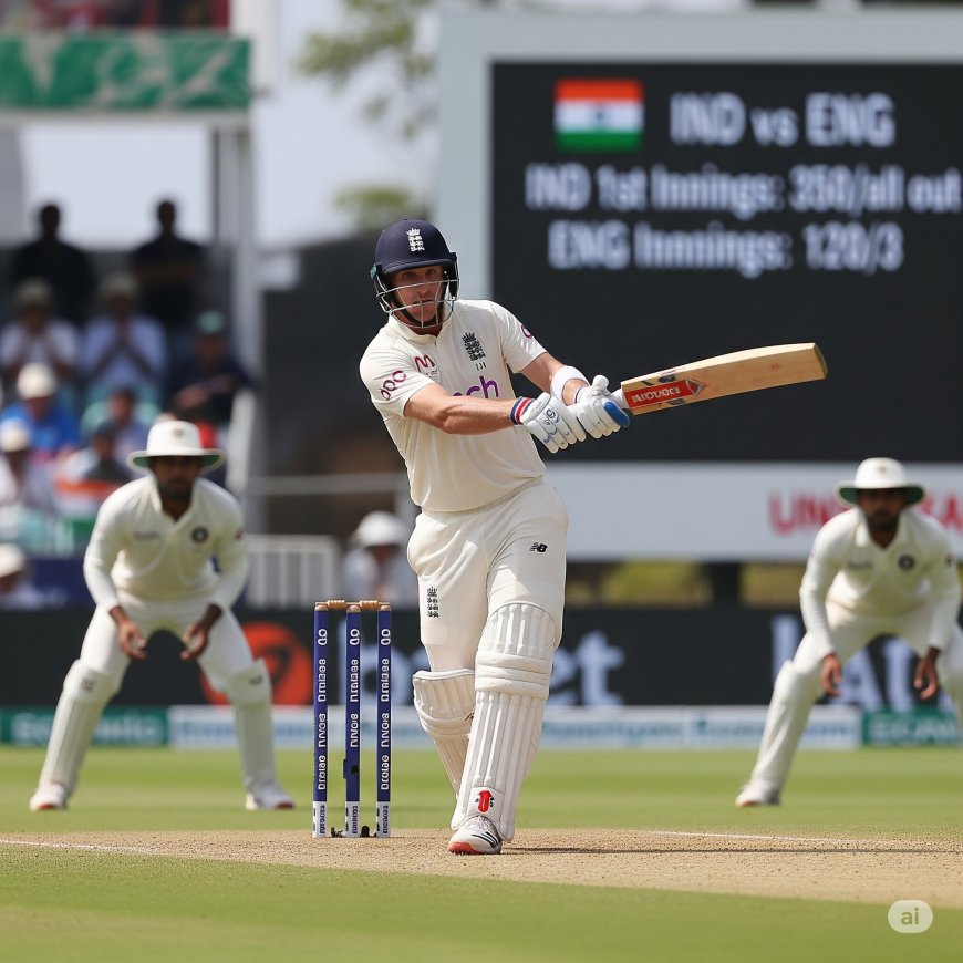 Jamie Smith Holds Firm as England Chase Historic Target Against India