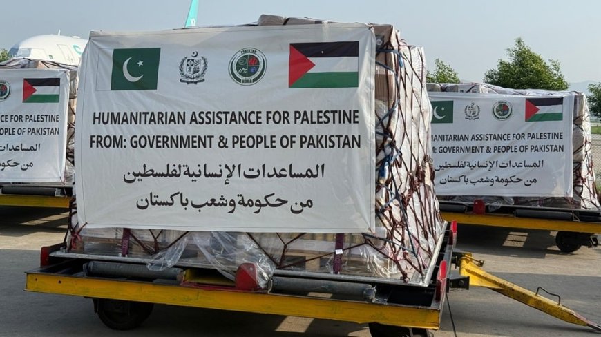 Pakistan Sends 17th Humanitarian Aid Consignment to Gaza: A Testament to Solidarity
